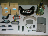 Wheel brake system, hydraulic brake system, air brake system